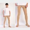 EXENXA Medical Compression Socks Elastic Pantyhose Men Open Toe Adjuvant Therapy Silicone Non-Slip Design Effective Relief From Tightness Muscle Soreness,XL () view 2