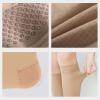Compression Stocking Calf Compression Sleeves Medical Footless Compression Socks Shin Splints Leg Brace 40-50 Open Toe Socks Relieve Leg Stress for Swelling Varicose Veins Calf,Flesh,M (Flesh S) view 4