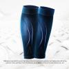 EXENXA Calf Compression Stockings Opaque 20-30 Graduated Compression Socks with Silicone Band Helps Relieve Swelling Varicose Veins Sore Aching Tired Legs Edema DVT Blood Clots,Black,M (Black S) view 2