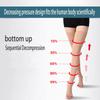EXENXA Varicose Vein Stockings Medical Open Toe Breathable Calf Compression Socks 20-30 Graduated Support Hosiery for Edema Flight Pregnancy,Flesh,XXL (Black Large) view 3