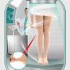 EXENXA Compression Stockings Medical Grade Firm Support 20-30 Opaque Unisex Open Toe Knee High Compression Socks for Varicose Veins Shin Splints Nursing Travel,Flesh,XL (Black XL) view 3