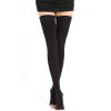 EXENXA Varicose Vein Medical Compression Socks Second Grade Pressure Washable Comfortable Elastic Stockings Pain Relief Adult Women Improve Blood Circulation,Flesh,XXL (Black Large) view 1