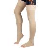 EXENXA Medical Compression Socks for Men Support 20-30 Open Toe Treatment Swelling Edema Varicose Veins Relief The Pain Promote Blood Circulation,Flesh,M (Flesh M) view 1