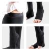 EXENXA Compression Socks Medical Varicose Vein Stockings Beautiful Leg Shaping Highly Elastic Covered Toe Women And Men Best Running Athletic Sports Flight Travel,Black,XXL (Black Medium) view 4