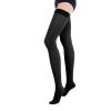 23-32 Graduated Thigh Compression Sleeves Firm Support Footless Compression Socks Swelling for The Wearer Comfortable Safe for Varicose Veins Shin Splints Edema Recovery,toe skin tone,M (Toe Black XL) view 1