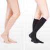 EXENXA Compression Socks Varicose Vein Stocks Summer Thin Elastic Closed Toe Comfortable And Breathable Improve Blood Circulation for Swelling Ankles Legs,Black,XXL (Black XL) view 2