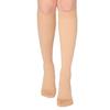 Thigh High Medical Compression Stockings Firm Support Hose 34-46 Compression Socks for Treatment Swelling Improves The Blood Circulation Protect You,open toe black,XXL (Covered Toe Skin Tone M) view 1
