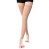 EXENXA Elastic Stockings Varicose Veins Socks Comfortable Nylon Breathable Bare Ankles 20-30 Compression for Athletic Running Cycling Fitness 1 Pair,Flesh,M (Flesh XL) view 1