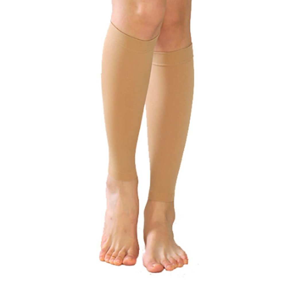 Compression Knee High Support Stocking Pain Relief Pressure Circulation Soft Varicose Vein Stocking Perfect for Sports Work Home Relapse Prevention Treatment of Varicose Veins,Black,XL (Flesh XL)