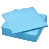 3 X Paper Napkin, Bright Blue, 40x40 cm Pack of 50 view 1