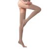 EXENXA Leg Compression Socks Varicose Vein Stocks Anti-Slip Silicone Thigh High Elastic Open Toe Improve Blood Circulation Swelling Postoperative Adjuvant Treatment,L () view 1