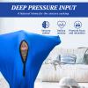 Runmeihe Sensory Body Sock for Kids, 40"x27" Full-Body Wrap Stretchy Body Sox to Relieve Stress for Children with Autism, Anxiety view 2