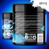 Warrior Creatine Monohydrate Powder 300g (90 Servings)  Pure Micronised Creatine Powder Supplement for Men & Women, Pre & Post Workout Strength, Muscle Growth & Recovery, Vegan  Blue Razz view 2