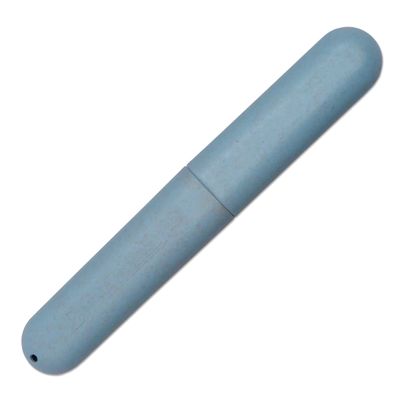 Dental Aesthetics Eco Wheat Straw Toothbrush Travel Case x 1 (Blue)