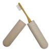 Dental Aesthetics Eco Wheat Straw Toothbrush Travel Case x 1 (White) view 2