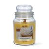 Candle jar 510g Vanilla Butter Cockies with Natural Wood Wick, Made in Italy view 1