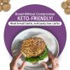 SRSLY Low Carb Keto Seeded Rolls  3 Packs of 4 Rolls - 3.5g Carbs 190 Kcals Per Roll - Freshly Baked Light & Fluffy Bread  Sugarwise Certified High Protein High Fibre Low Sugar view 4