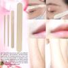 200pcs Wooden Wax Sticks Wax Spatulas Wax Applicator Craft Sticks for Hair Body Eyebrow Removal, 4 Style view 4