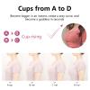 WRATX Silicone Breast Crossdressing Fake Boobs Soft Touch Prosthetic Breasts Fake Male Prosthetics Crossdressing Artifact Crossdressers Transgender 2000g view 3