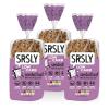SRSLY Low Carb Sliced Seeded Keto Bread  1.1g Carbs & 57 Kcals Per Slice  Freshly Baked Light Texture  Sugarwise Certified High Protein High Fibre Lower Calorie Bread  Pack of 3 view 1
