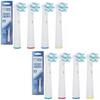 2 x 4 Pack Assorted Spare Replacement Cross Brush Universal Toothbrush Heads Compatible with All Orab-B Except Pulsonic view 1