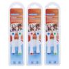 3 x 2 Pack Assorted Spare Replacement Heads Compatible with 1st.Aid Electrical Toothbrush view 1
