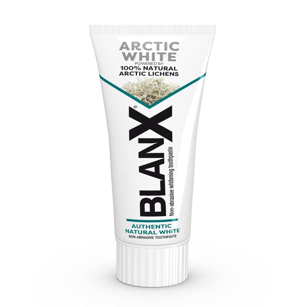 Arctic White Toothpaste | Natural volcanic minerals| mint flavour | Suitable for Vegans | 75ml