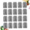 Cabilock 60pcs Toothbrush Heads Oral Protective Cover Boys and Girls Toothbrush Travel Brush Cover Electric Lid Easy Clean view 3