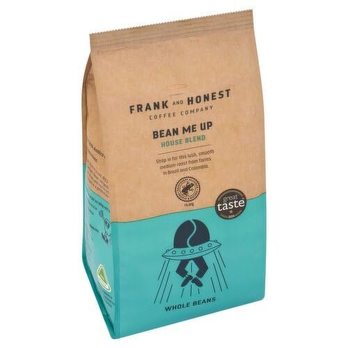 Frank and Honest Coffee Company - BEAN ME UP | House Blend | Whole Beans | 227g