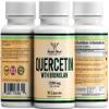 Double Wood Quercetin 1000mg with Bromelain 200mg  90 Vegan Capsules (30 Day Supply)  Immune Support, Antioxidant, Respiratory, Mucus & Allergy Relief  Non-GMO, UK Made view 4