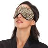 Sexy Leopard Print Sleep Mask for Women Men Soft & Comfortable Eye Mask Light Blocking Blindfold Adjustable Night Eye Cover for Travel Sleeping view 3
