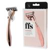 FFS Beauty Shaving Essentials - Premium Razor, Diamond-coated Titanium 6-Blade Cartridge & Shower Holder view 1