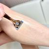 FFS Beauty Shaving Essentials - Premium Razor, Diamond-coated Titanium 6-Blade Cartridge & Shower Holder view 3