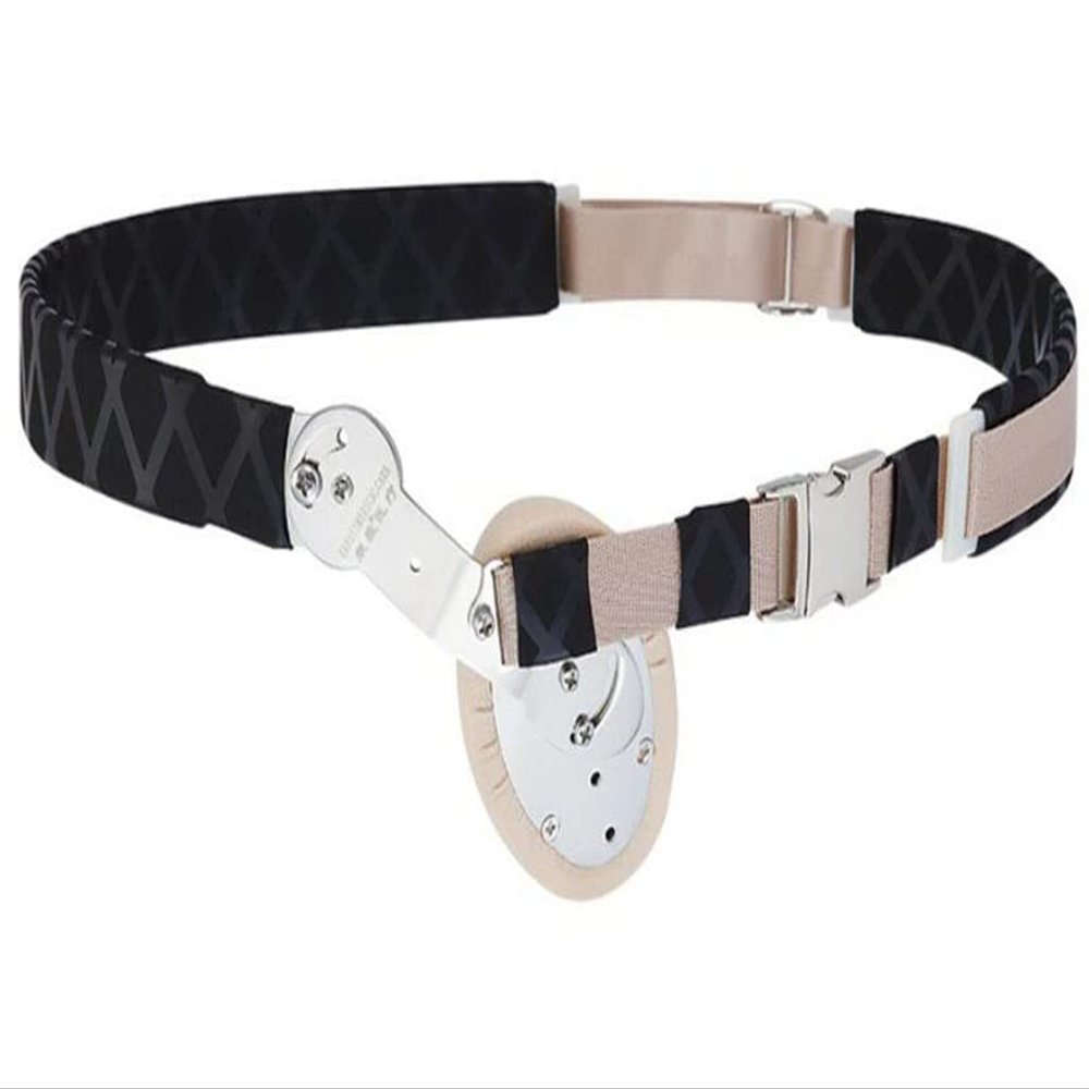 MJZYP Male Hernia Belt, Hernia Support Truss Belt, Flexible Adjustable Hernia Brace Truss Support Guard for Pre or Post Surgery Femur, Comfort Adjustable Belt Hernia Protection Small