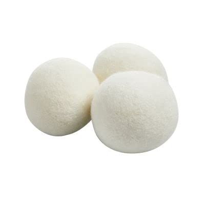 3 Lakeland All-Natural Wool Dryer Balls  Reduce Drying Time & Wrinkles Soften Clothes Naturally