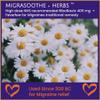 MigraSoothe + Herbs Migraine Triple Pack - Migraine Relief Nice NHS Riboflavin, Feverfew, Ginger, Magnesium & CoQ10 Stack UK Made (240) view 4