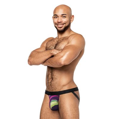 352-278 Galactic Strappy Ring Jock, Printed, Large-X-Large