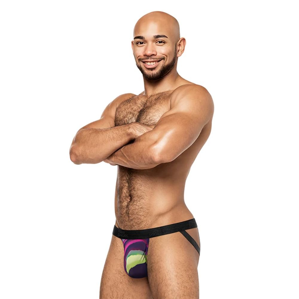 352-278 Galactic Strappy Ring Jock, Printed, Large-X-Large