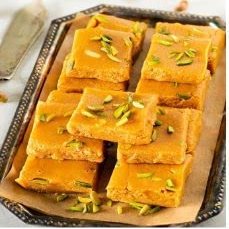 Besan Burfi 500g Indian Traditional Sweet Best Gift For All Occasions Raksha Bandhan, Marriage, Diwali, Holi, Ganesh Chaturthi Festival Treat For Family & Friends