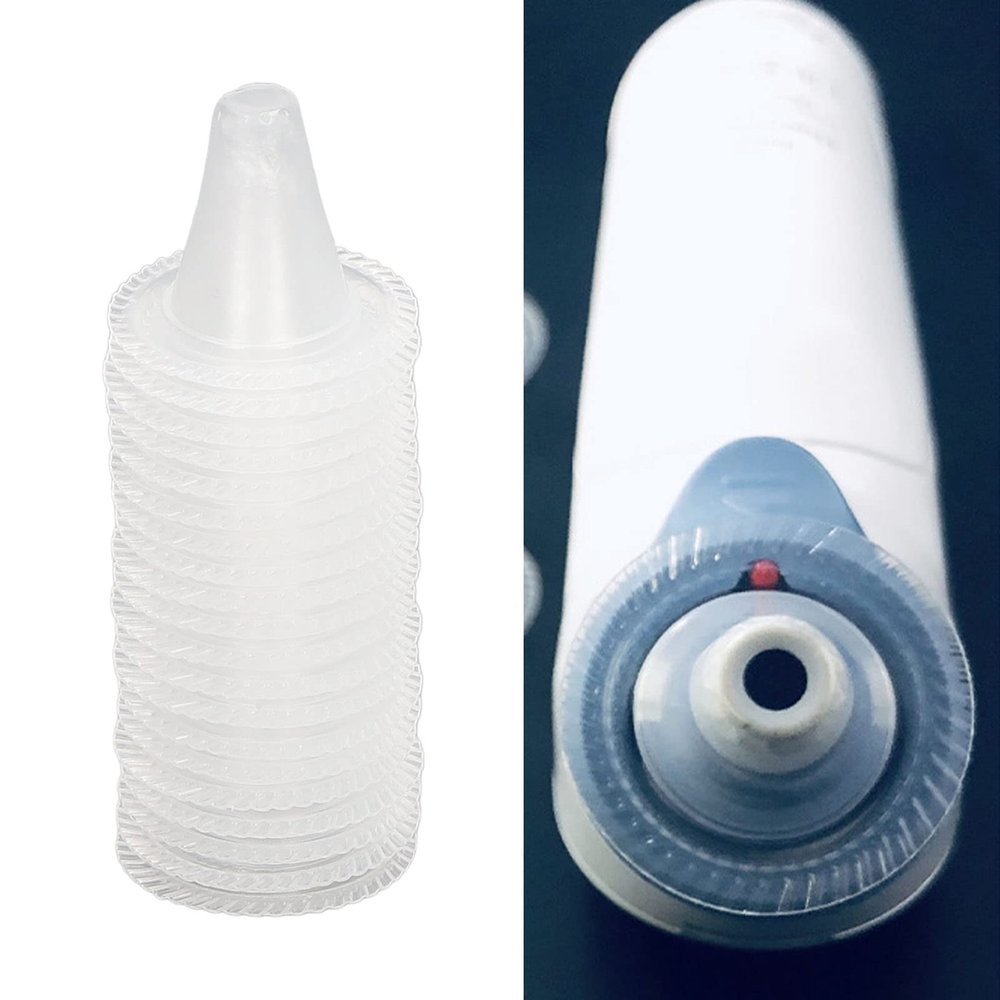 Garosa 20pcs Ear Thermometer Probe Covers Refill Caps Lens Filters Disposable Covers for Digital Ear Thermometers