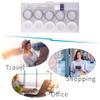 Haowul 5 Pairs Contact Lens Case Eye Contact Lens Box Women Travel Contact Lenses Case Soak Container Lenses Box for Beauty Pupil view 3