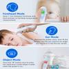 AILE Digital Thermometer for Kids and Adults, CE Certified - MHRA Registered - Tested for Accuracy Thermometers, Fever Alarm & Silent Mode, 3 in 1 Forehead - Ear - Object Temperature Reading view 4