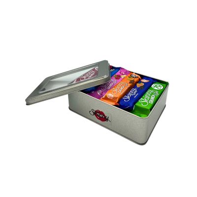 TinTastic Skinny Whip and Crunch Bars Chocolate Hamper 18 - Mixed Flavours - Low-Calorie Snack Under 100 Calories x 300g
