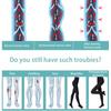 Evolyline Medical Compression Tights for Women & Men 20-30 mmHg, Open Toe Compression Pantyhose, Toeless Graduated Support Tights Compression Socks Stockings for Varicose Veins Edema Flight Nursing view 2