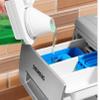 QXPDD Airtight Laundry Detergent Dispenser with Measuring Cup, Clear Laundry Powder Detergent Storage Box, Washing Powder Container Storage Bucket Detergent Box,2300ML view 4