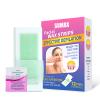 72 Strips Facial Wax Strips, Lady Wax Strips Hair Removal, Small Wax Strips for Facial Eyebrows, Upper Lip and Chin(4 Calming Oil Wipes) view 1