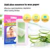 72 Strips Facial Wax Strips, Lady Wax Strips Hair Removal, Small Wax Strips for Facial Eyebrows, Upper Lip and Chin(4 Calming Oil Wipes) view 2