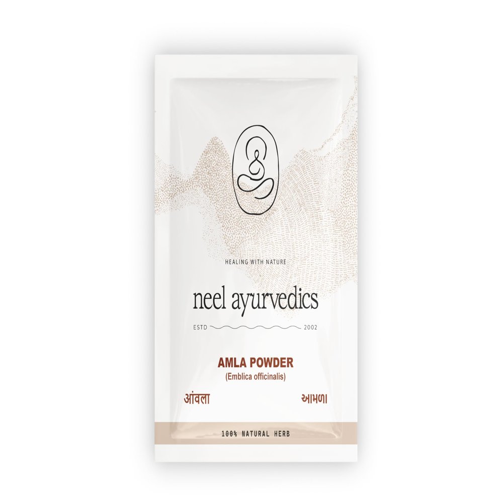 Neel Ayurvedics Amla (Emblica officinalis) Powder - 250gm | Indian Goosebery Powder | Amla Powder for Vitamin C | Amla Powder for Health Hair