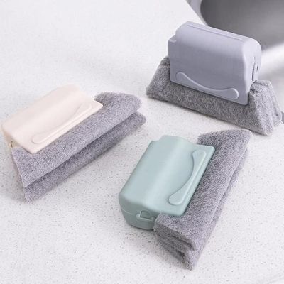 3PCS Magic Door Window Groove Cleaning Brushes, Window Groove Cleaning Brush, Magic Window Groove Cleaning Brush,Creative Hand-held Door Track Crevice Cleaner Tools Clean Cloth Brush