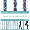Evolyline Medical Compression Tights for Women & Men 20-30 mmHg, Closed Toe Compression Pantyhose Opaque, Graduated Support Tights Compression Stockings for Varicose Veins Edema Flight Nursing view 2